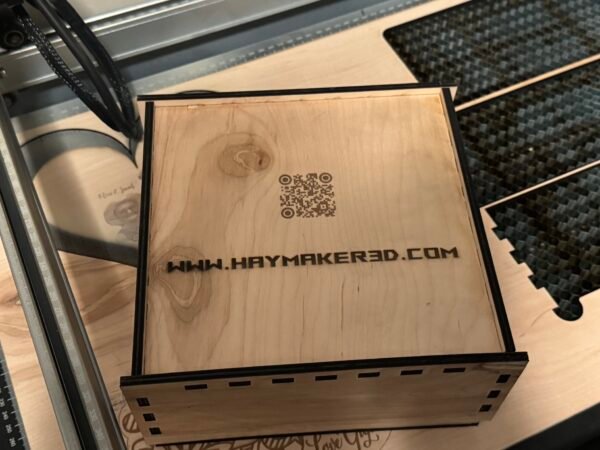 Laser Cut Box with Custom Engraving - Image 4