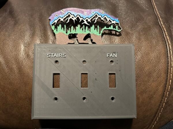 Custom 3D Printed Light Switch Plate / Cover - Image 5